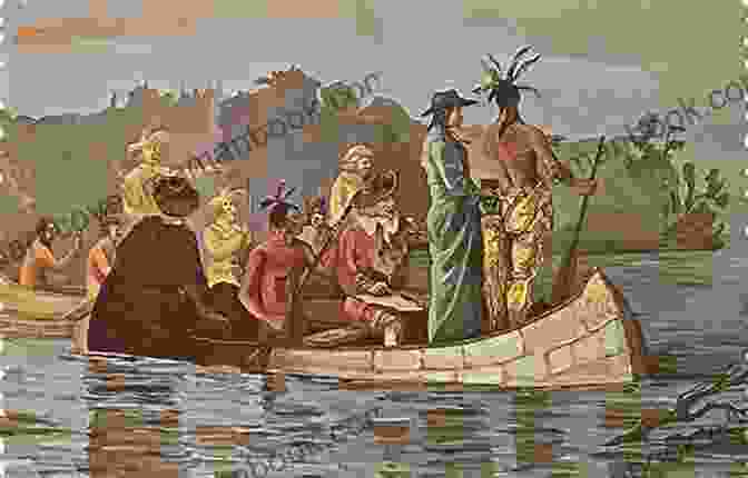 Artistic Interpretation Depicting Interactions Between Norse Explorers And Native American Tribes In North America The Vinland Sagas: The Norse Discovery Of America (Classics)