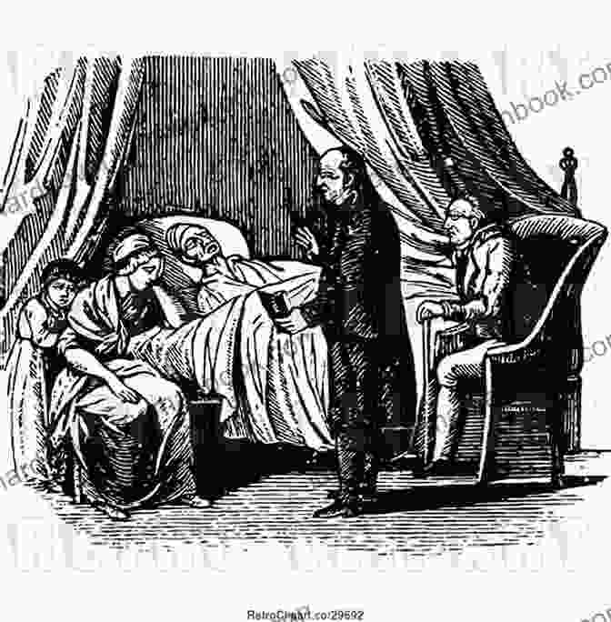 Illustration Of A Young Boy Sitting By The Bed Of A Dying Priest Dubliners: 15 Short Stories By James Joyce 20th Century Literary Historical Classic (Annotated)