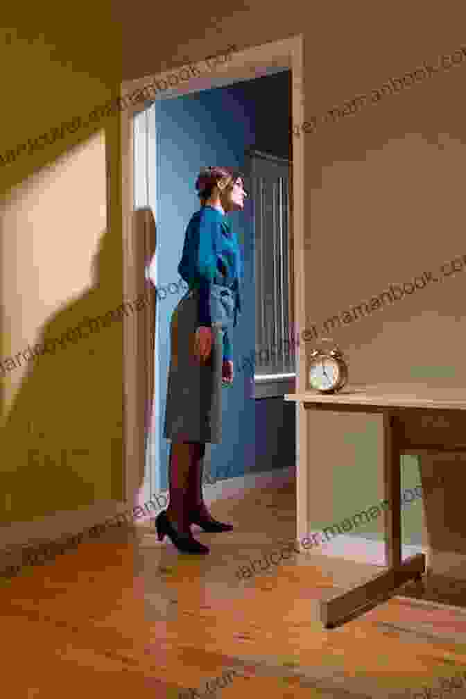Illustration Of A Young Woman Standing At A Doorway, Looking Back Dubliners: 15 Short Stories By James Joyce 20th Century Literary Historical Classic (Annotated)