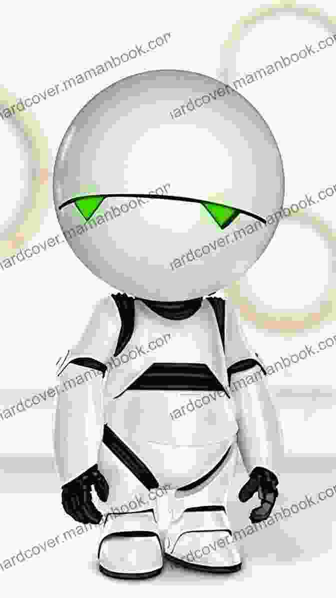 Marvin The Paranoid Android, A Perpetually Depressed And Apathetic Robot With A Metallic Body, Standing In A Dim Corner, Exuding An Aura Of Existential Despair Life The Universe And Everything (Hitchhiker S Guide To The Galaxy 3)