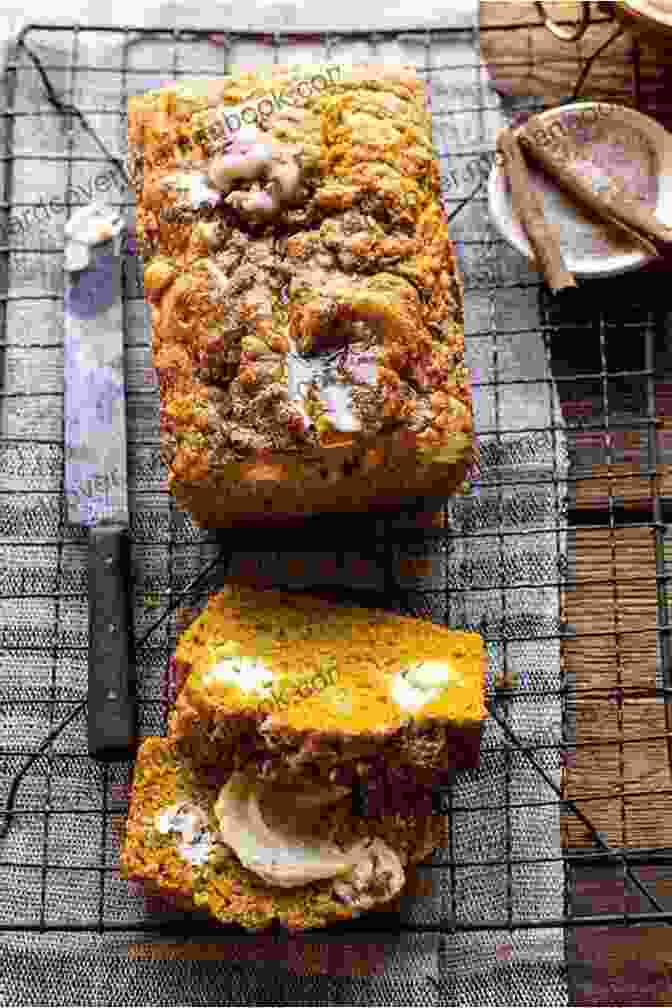 Seasonal And Flavorful Pumpkin Cream Cheese Swirl Bread Sweet Loaf: 15 Sweet And Delicious Bread Recipes (Baking Dough Bread Machine)