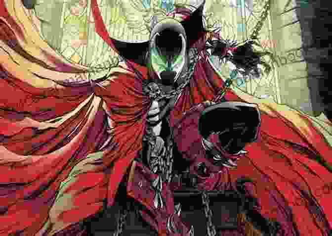 Spawn 144 Cover Art Featuring The New Anti Hero, Ben Stevens, Emerging From Darkness Spawn #144 Ben Stevens