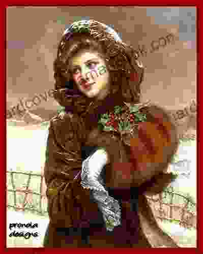 Counted Cross Stitch Pattern: A Winter Beauty By Francois Martin Kavel: 19th Century Victorian Ladies
